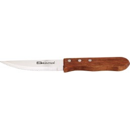 STEAK KNIFE DELUXE WOODEN HANDLE