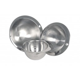 MEASURING BOWLS ROUND S/STEEL