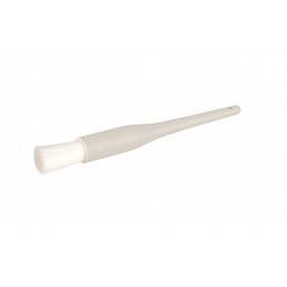 PASTRY BRUSH ROUND CLEAR NYLON BRISTLE