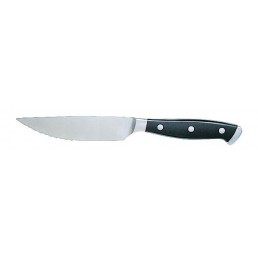 STEAK KNIFE - BLACK HANDLE 3 STUD