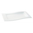 WAVE RIM RECTANGULAR PLATE