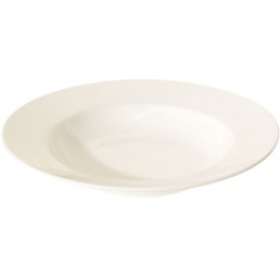 ROUND RIM SOUP/PASTA PLATE