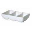 RECT. 3 COMPARTMENT DISH 12cm