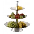 Fruit Stand S/Steel 3 Tier