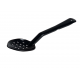 SERVING SPOON BLACK PERFORATED 330mm