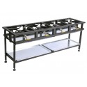 BOILING TABLE STRAIGHT 4 BURNER