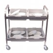 DISH CLEARING TROLLEY