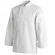CHEF JACKET BASIC WHITE POP BUTTONS