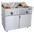 FAT FRYER DOUBLE FLOOR STANDING