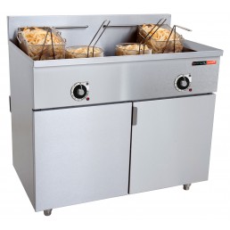 FAT FRYER DOUBLE FLOOR STANDING