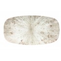 STONE RANGE AGATE GREY OBLONG PLATE