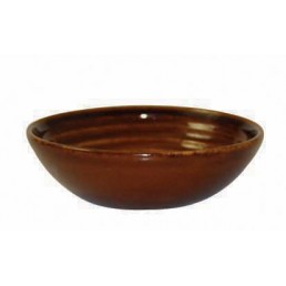 CINNAMON RIPPLE DIP DISH 11.3cm