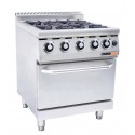 GAS OVEN & GAS STOVE - 4 BURNER