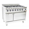 GAS OVEN & GAS STOVE - 6 BURNER