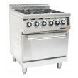 ELEC OVEN & GAS STOVE - 4 BURNER