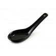 BLACK SWIRL CHINESE SPOON 13cm