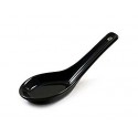 BLACK SWIRL CHINESE SPOON 13cm