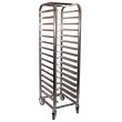 MOBILE TRAY TROLLEY - 15 SHELVES