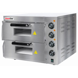 ELECTRIC PIZZA OVEN DOUBLE DECK - SMARTCHEF