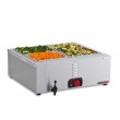 BAIN-MARIE TABLE TOP - 2 DIVISION
