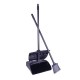 DUST PAN + BROOM WITH COVER