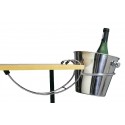 TABLE MOUNTED ICE BUCKET STAND