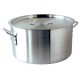 CASSEROLE POT S/STEEL WITH LID