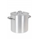 STOCK POT S/STEEL WITH LID 14 Litre