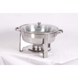 CHAFING DISH S/STEEL ROUND