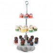 CAKE STAND PLASTIC - 3 TIER