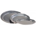 SERVING PLATTERS OVAL S/STEEL